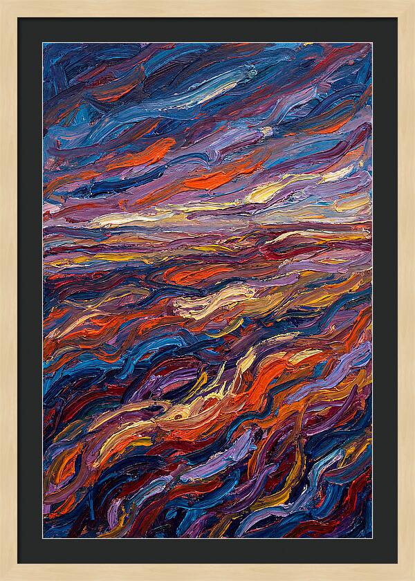 Vibrant Prairie Sunset