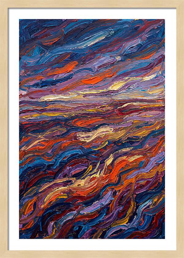 Vibrant Prairie Sunset