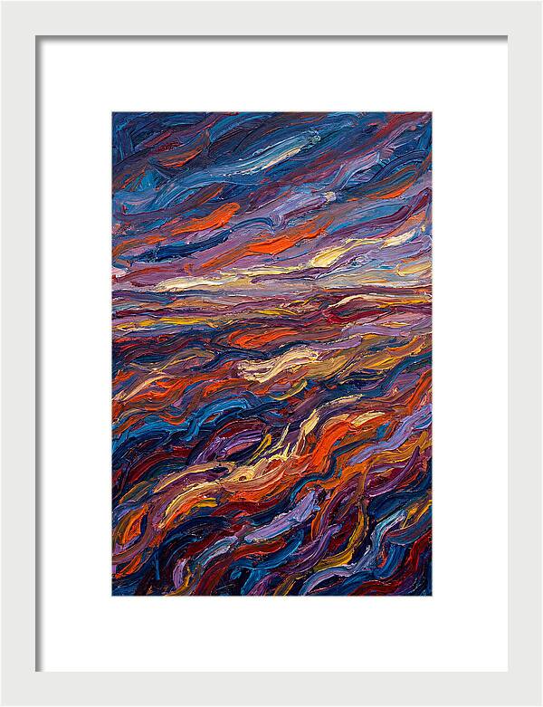 Vibrant Prairie Sunset
