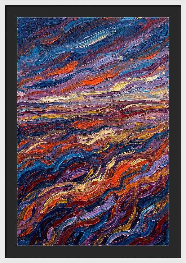 Vibrant Prairie Sunset