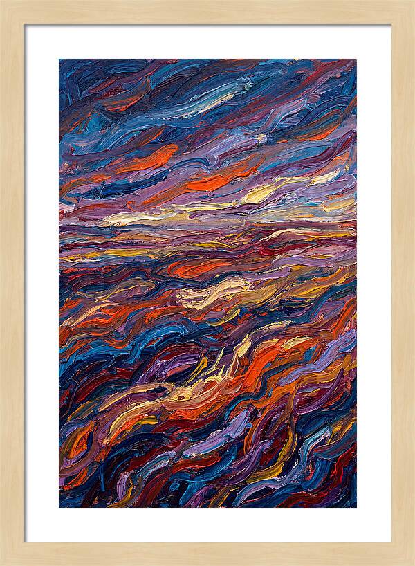 Vibrant Prairie Sunset