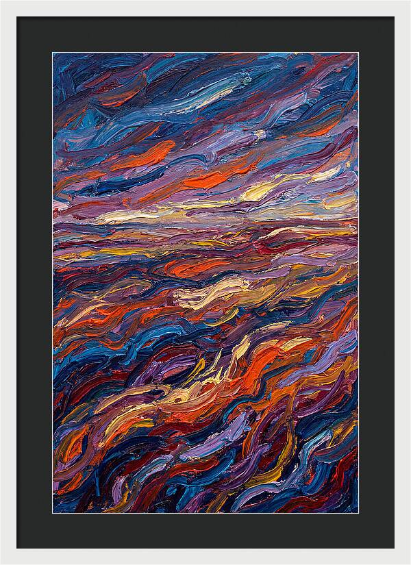 Vibrant Prairie Sunset