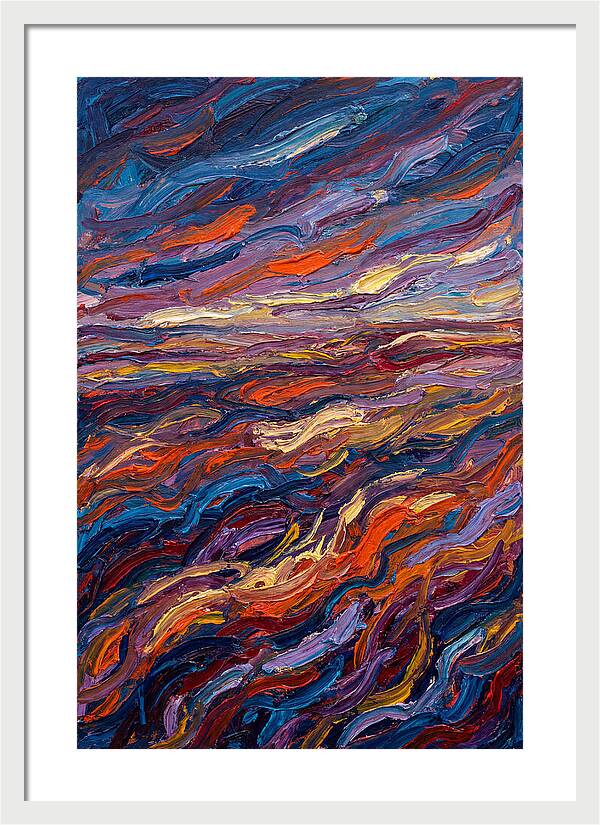 Vibrant Prairie Sunset