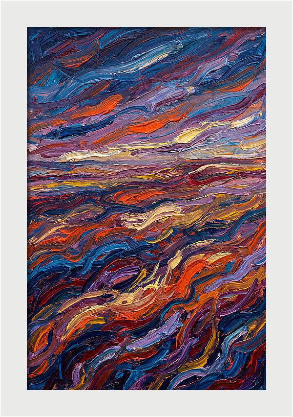 Vibrant Prairie Sunset