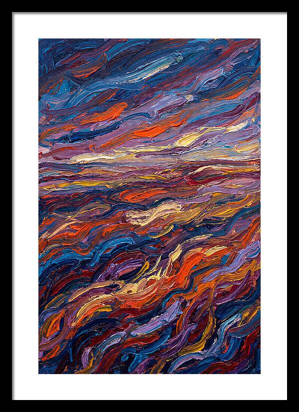 Vibrant Prairie Sunset