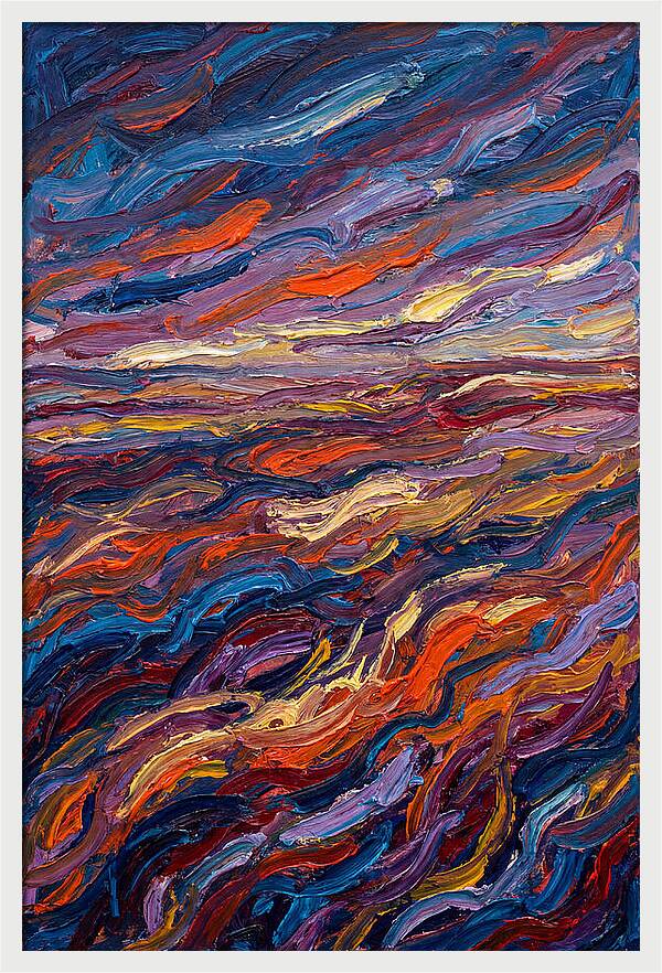 Vibrant Prairie Sunset