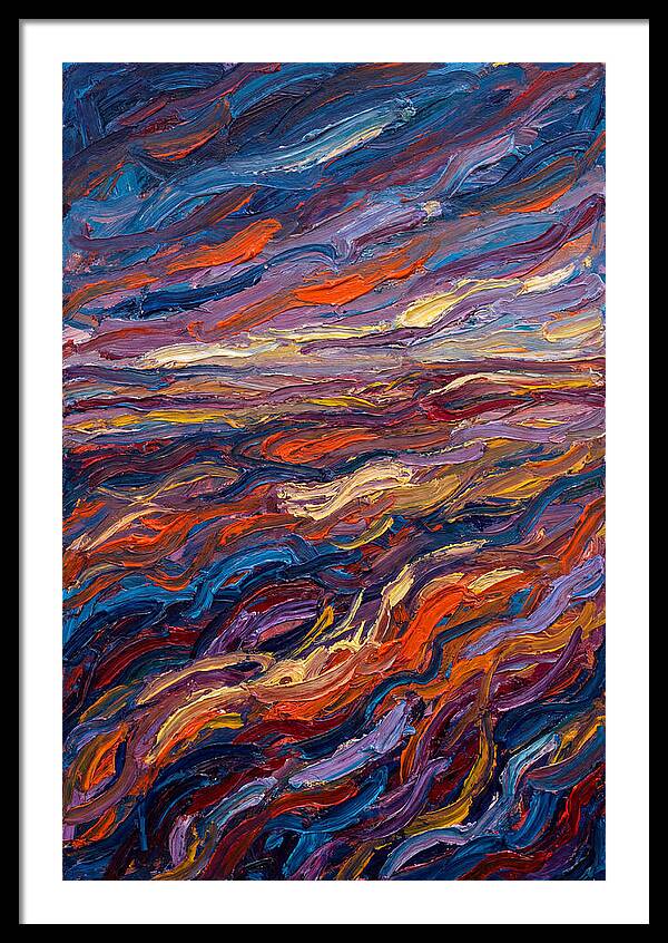 Vibrant Prairie Sunset