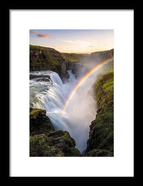 Vibrant Rainbow Cascade