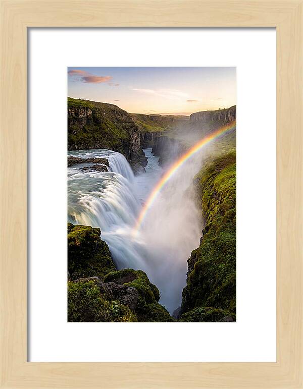 Vibrant Rainbow Cascade