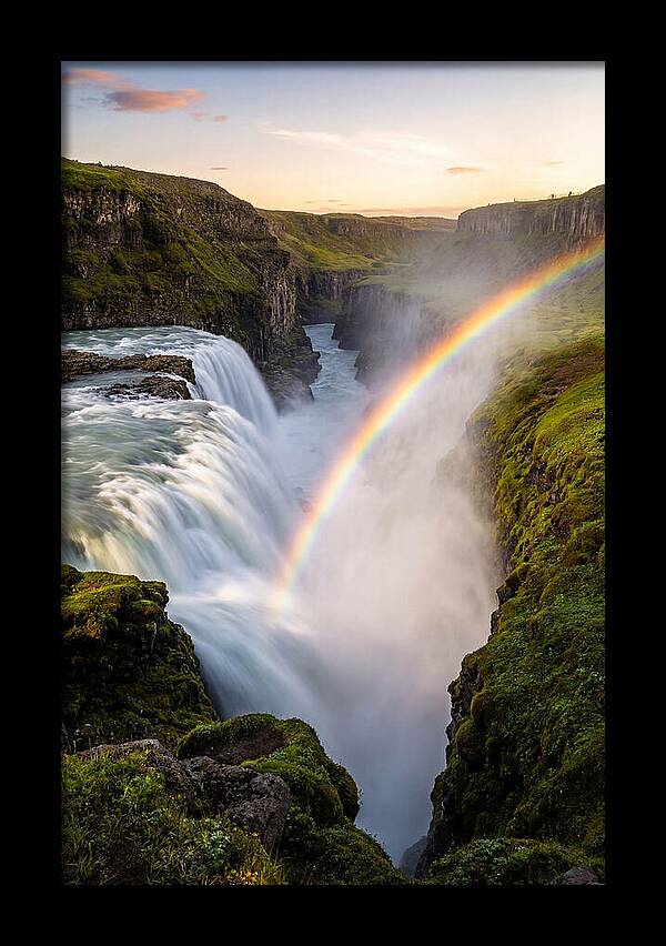 Vibrant Rainbow Cascade