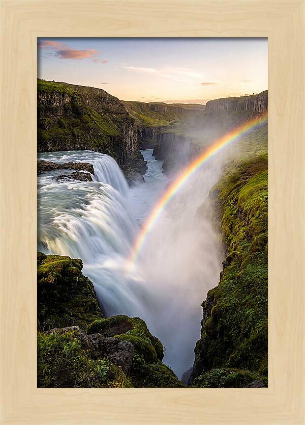 Vibrant Rainbow Cascade