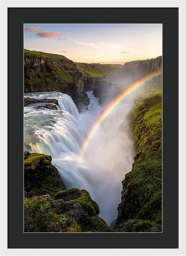 Vibrant Rainbow Cascade