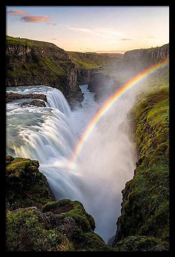 Vibrant Rainbow Cascade