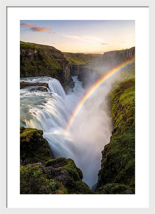 Vibrant Rainbow Cascade