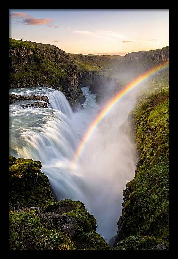 Vibrant Rainbow Cascade