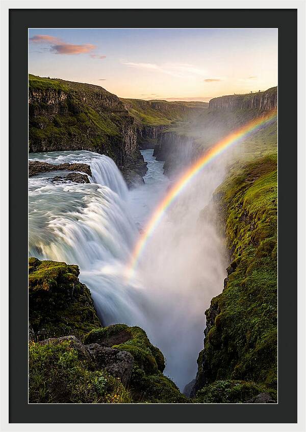 Vibrant Rainbow Cascade