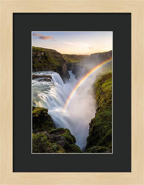 Vibrant Rainbow Cascade