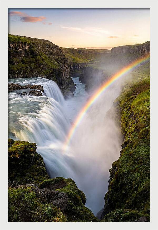 Vibrant Rainbow Cascade
