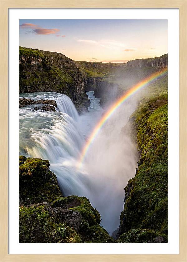 Vibrant Rainbow Cascade