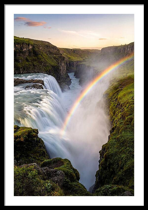 Vibrant Rainbow Cascade