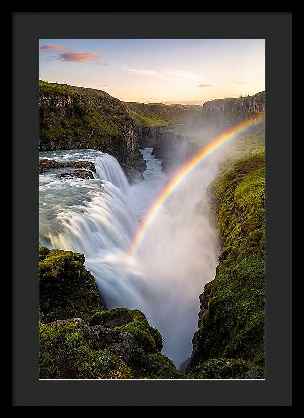 Vibrant Rainbow Cascade