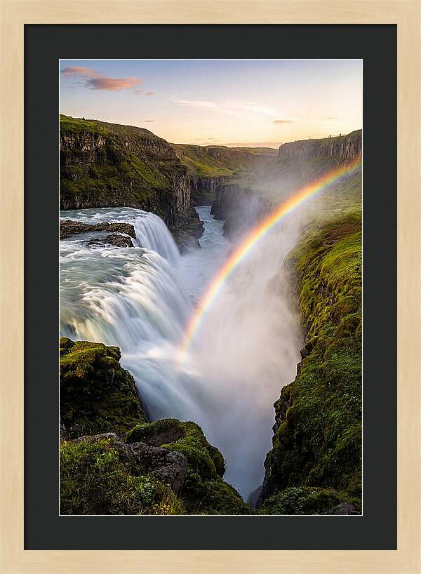 Vibrant Rainbow Cascade