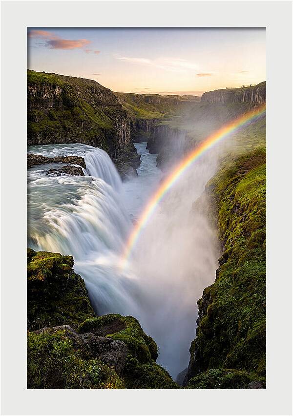 Vibrant Rainbow Cascade