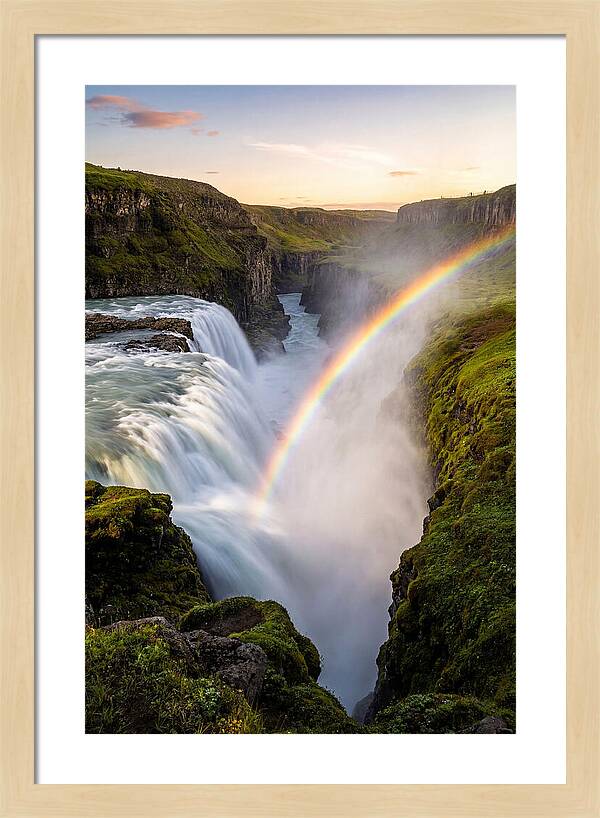 Vibrant Rainbow Cascade