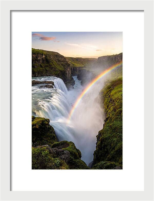 Vibrant Rainbow Cascade