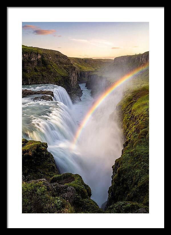 Vibrant Rainbow Cascade
