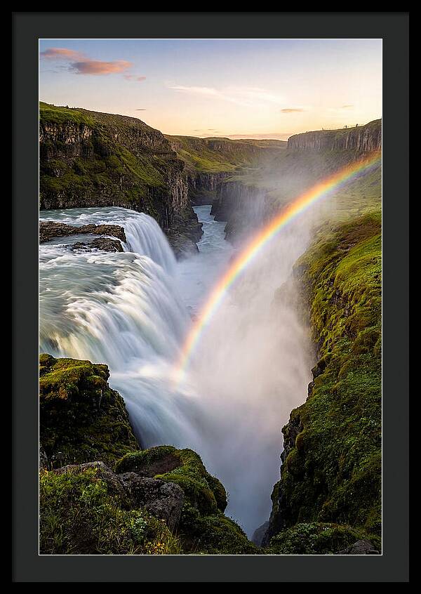 Vibrant Rainbow Cascade