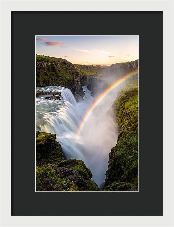Vibrant Rainbow Cascade