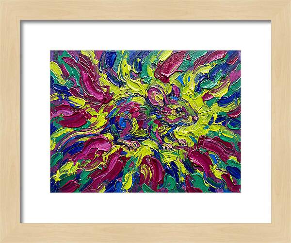 Vibrant Rat In Expressionist Style