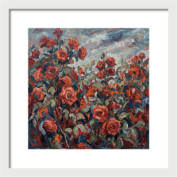 Vibrant Rose Garden