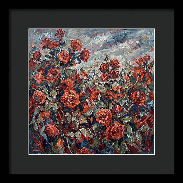 Vibrant Rose Garden