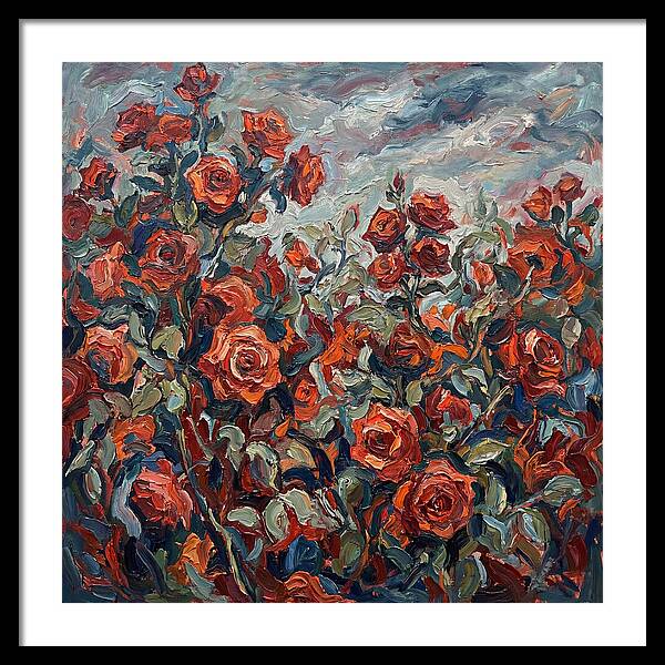 Vibrant Rose Garden