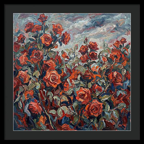 Vibrant Rose Garden