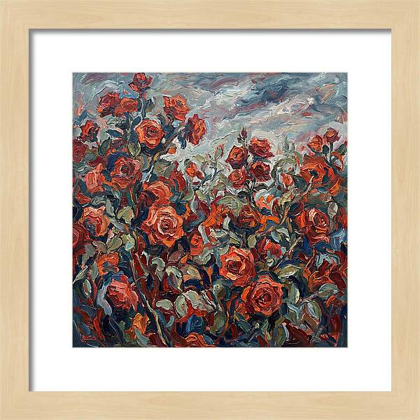 Vibrant Rose Garden