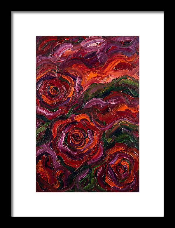Vibrant Rose Landscape