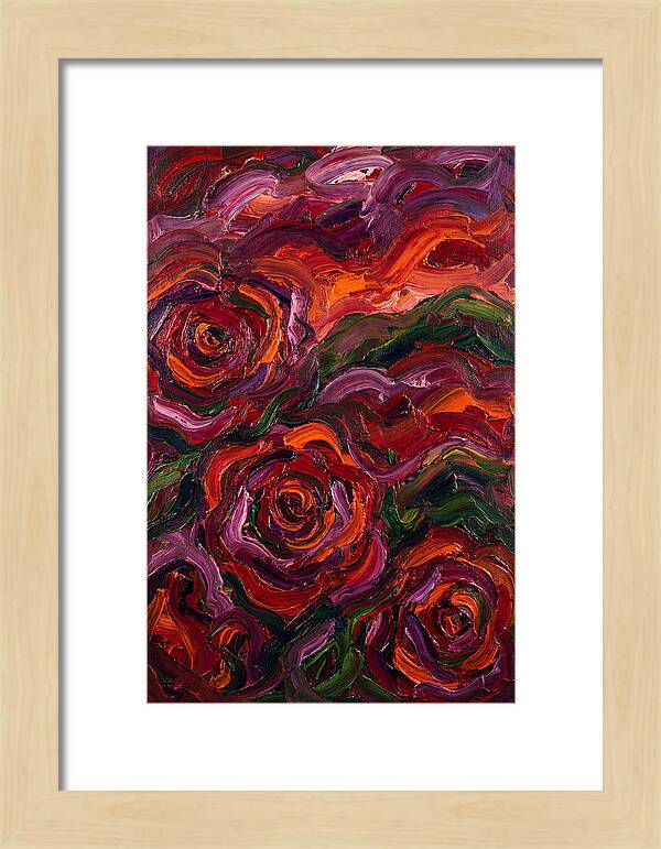 Vibrant Rose Landscape