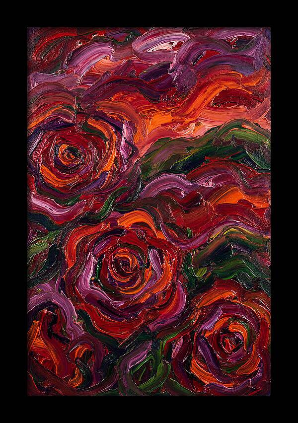 Vibrant Rose Landscape