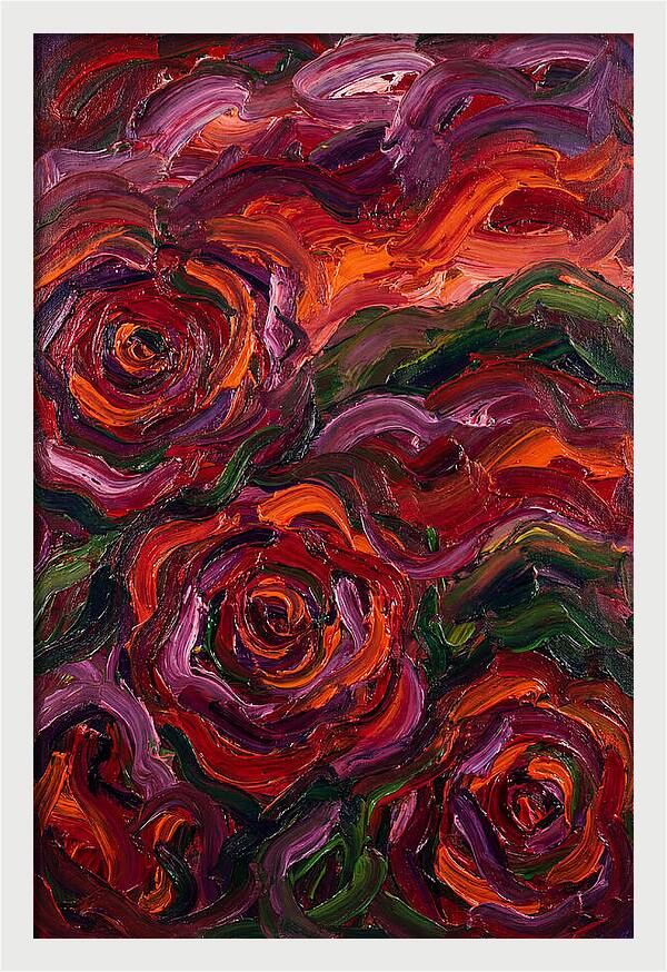 Vibrant Rose Landscape