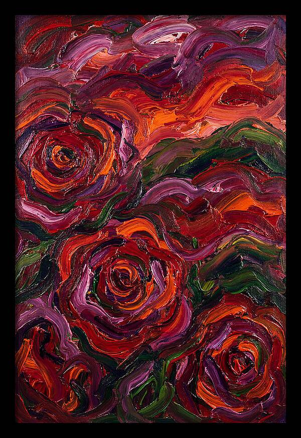 Vibrant Rose Landscape