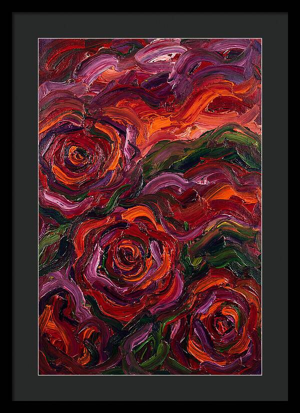 Vibrant Rose Landscape