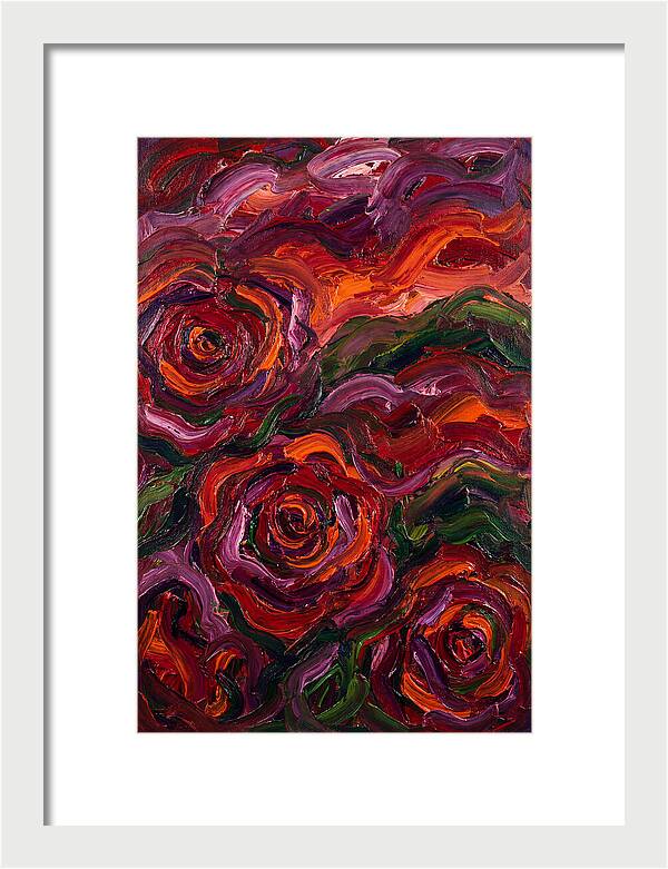 Vibrant Rose Landscape