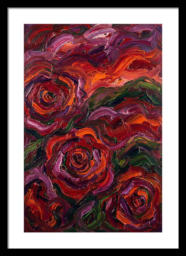 Vibrant Rose Landscape