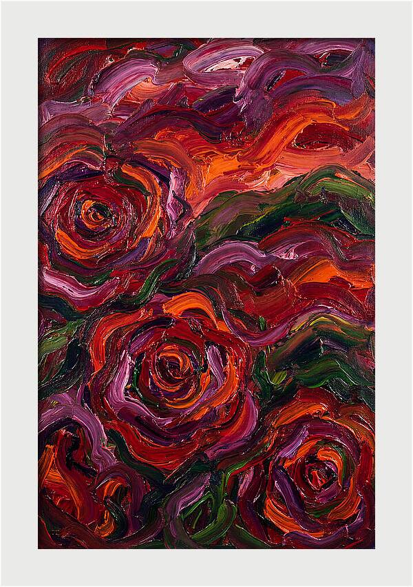 Vibrant Rose Landscape
