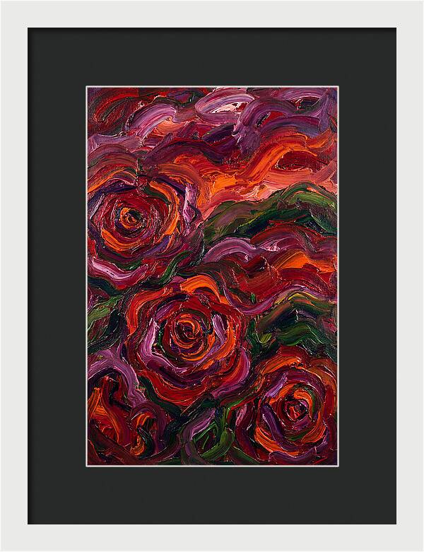 Vibrant Rose Landscape