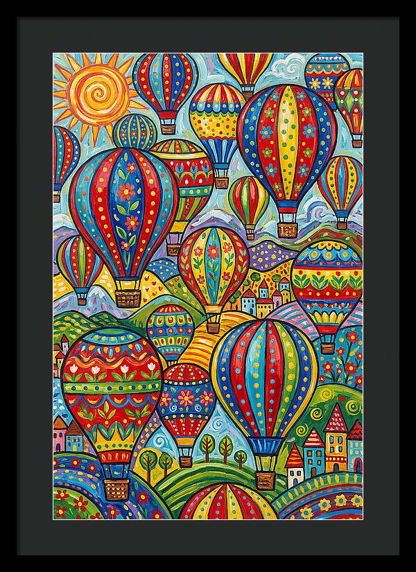 Vibrant Skyward Adventures