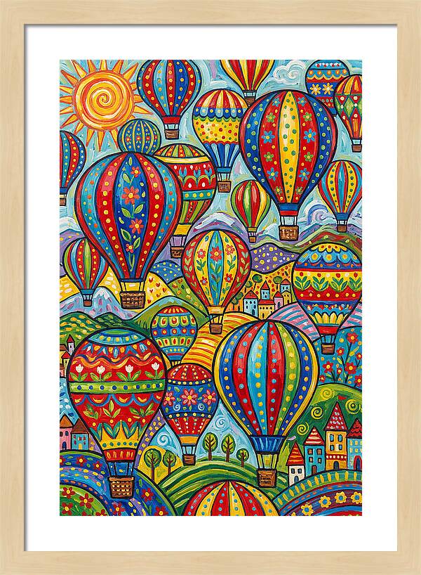 Vibrant Skyward Adventures